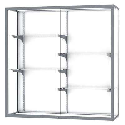Ghent Champion 2040 Wall Display Case With 4 Half Length Shelves (GHE-2040)