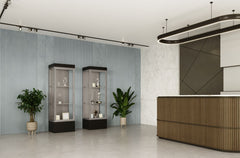 Ghent Waddell Edge 94 Lighted Freestanding Display Case (94LF)