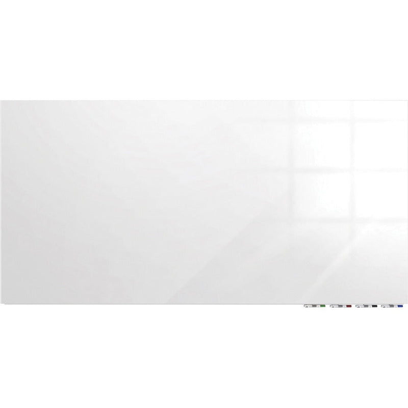 Ghent Aria Magnetic Tempered Glass Low-Profile Dry Erase Board - EDUSupplyDirect