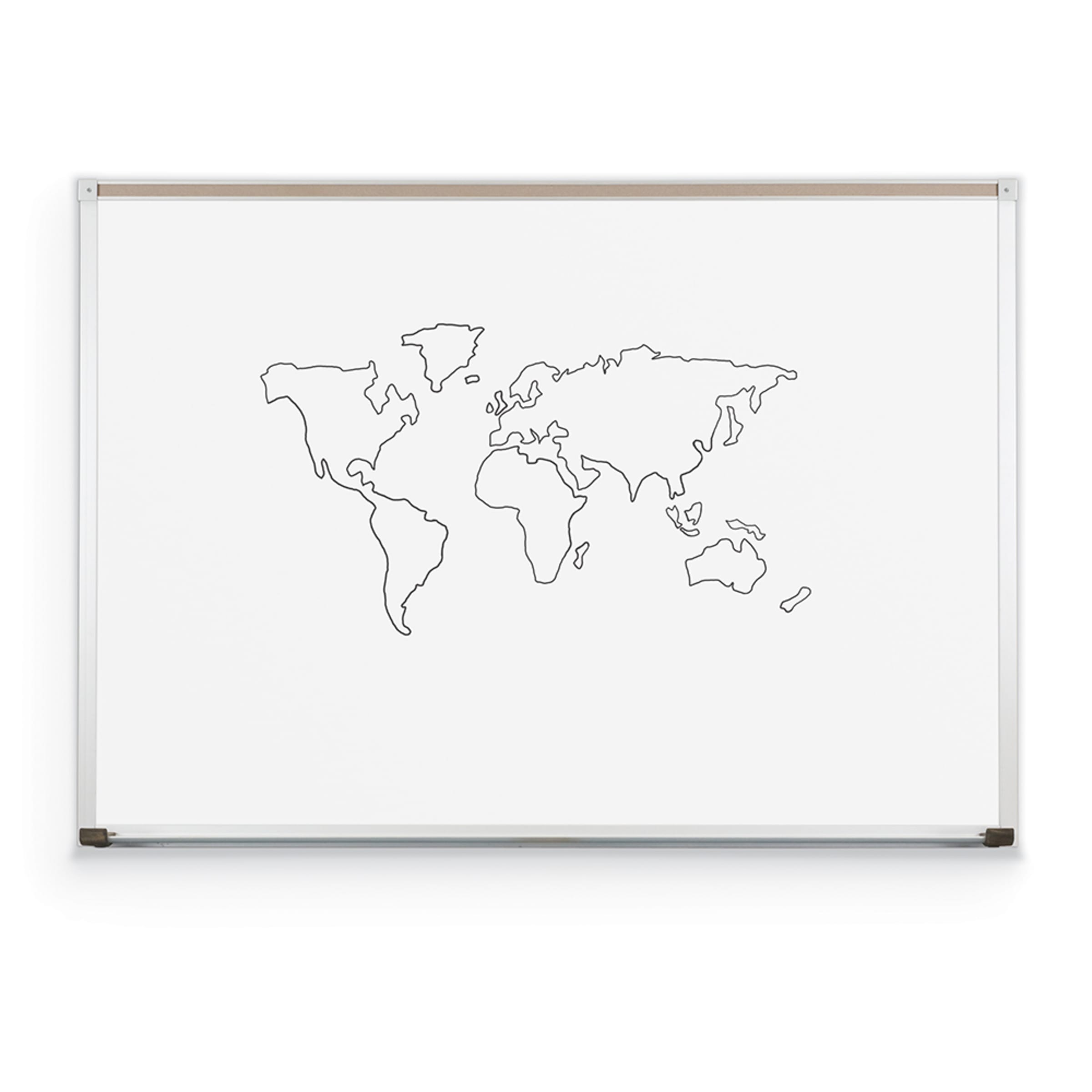 Mooreco Dura-Rite® Whiteboard – Deluxe Aluminum Trim - EDUSupplyDirect