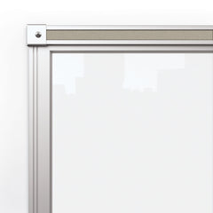 Mooreco Framed Magnetic Glass Board - EDUSupplyDirect