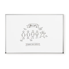 Mooreco Dura-Rite® Whiteboard – Abc Trim - EDUSupplyDirect