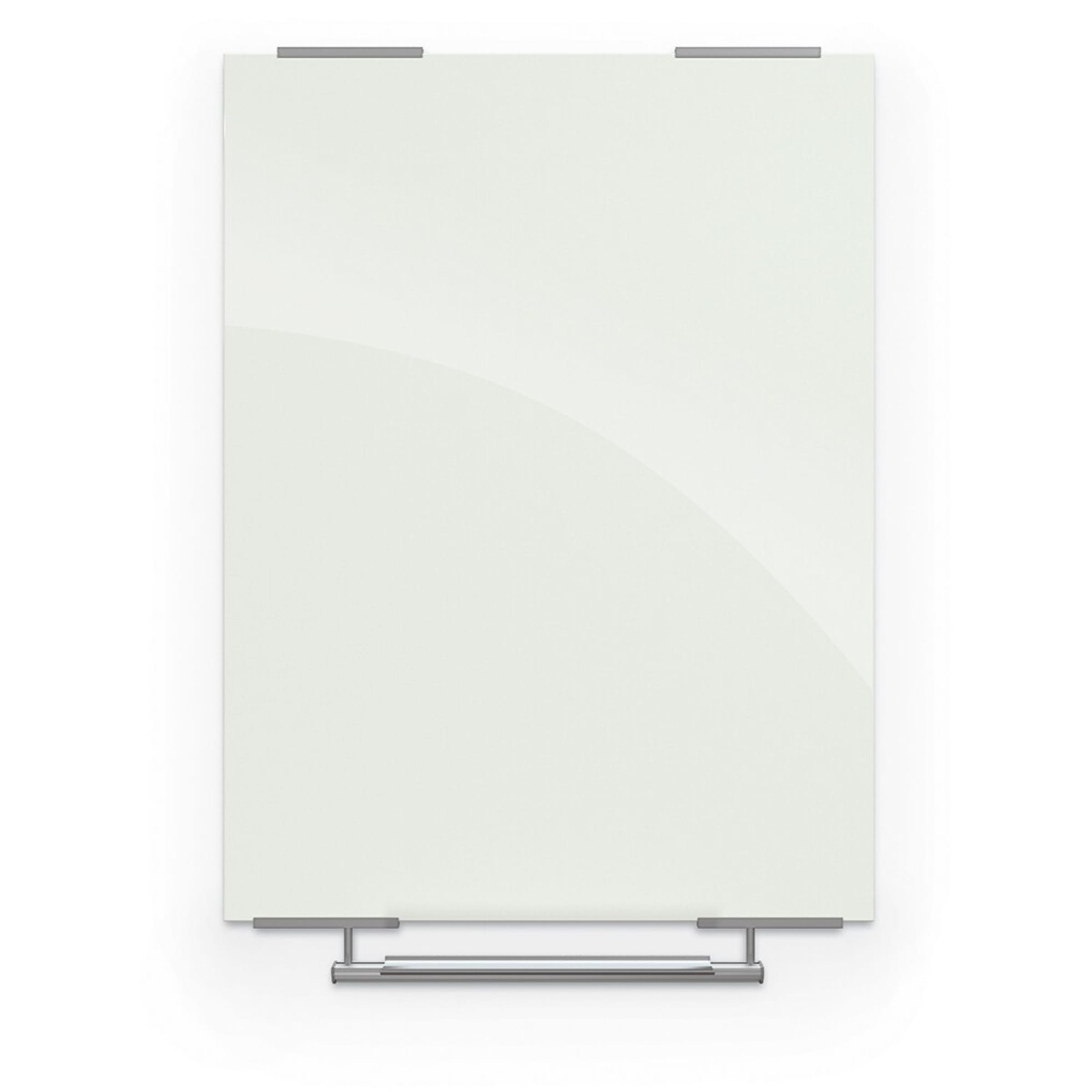 Mooreco Visionary® Magnetic Glass Markerboard + Exo Tray System - EDUSupplyDirect