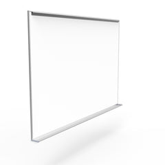 Egan Aluminum Frame Markerboard With Integrated Full Length Aluminum Marker Tray (MFTES/EVS Surface)