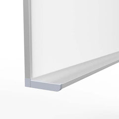 Egan Aluminum Frame Markerboard With Integrated Full Length Aluminum Marker Tray (MFTES/EVS Surface)