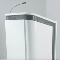 Egan TecTern Three Lectern With Laptop Shelf / Annotation Software (T3LS/T3TM) (24 5/8”w x 43 3/4”h x 25 9/17”d)