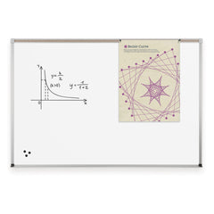 Mooreco Porcelain Steel Whiteboard – Abc Trim - EDUSupplyDirect