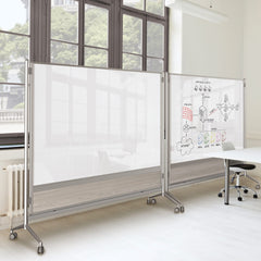 Mooreco D.O.C. Glass Mobile Room Divider - EDUSupplyDirect