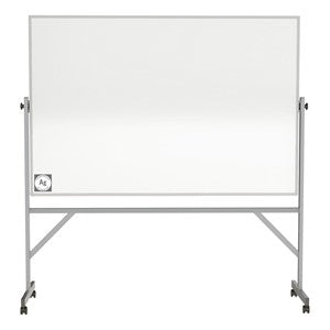 Ghent Reversible Magnetic Hygienic Porcelain Whiteboard w/ Aluminum Frame (4' W x 3' H) ARM4M434 - EDUSupplyDirect