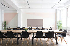 Ghent Aria Magnetic Tempered Glass Low-Profile Dry Erase Board - EDUSupplyDirect