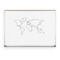 Mooreco Dura-Rite® Whiteboard – Deluxe Aluminum Trim - EDUSupplyDirect