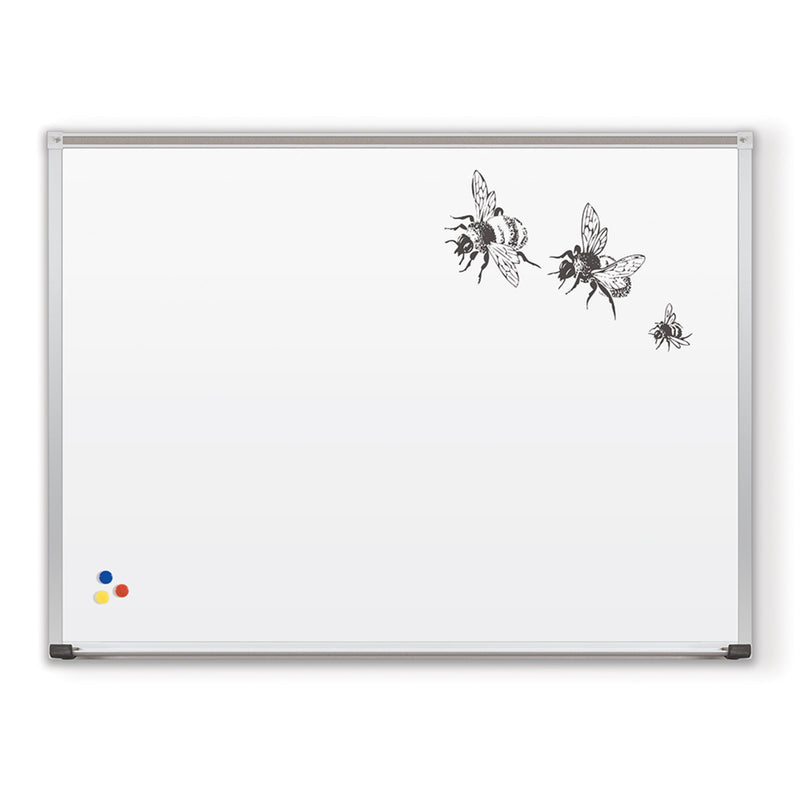 Mooreco Magne-Rite Whiteboard – Deluxe Aluminum Trim - EDUSupplyDirect