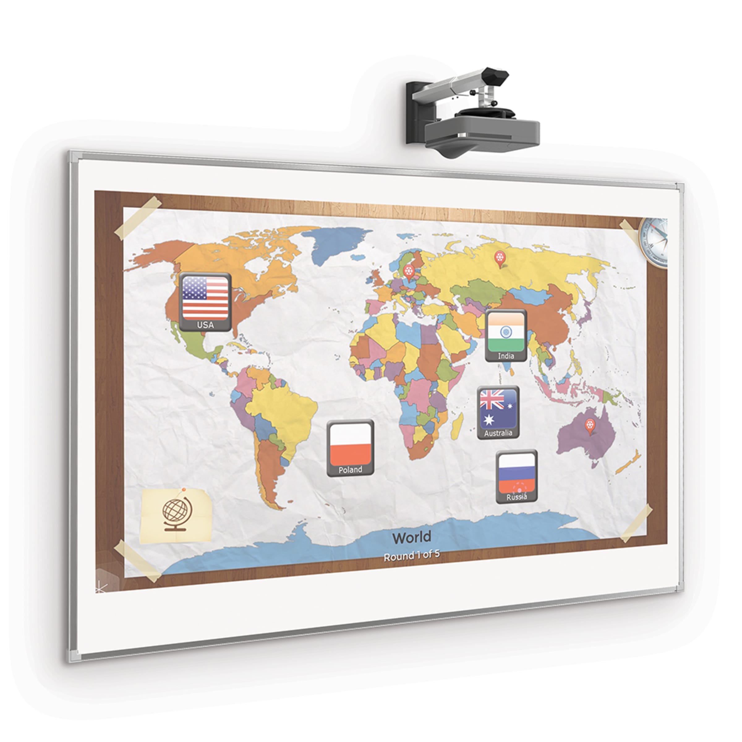 Projector Board Module Mooreco Interactive Projector Board – EDUSupplyDirect